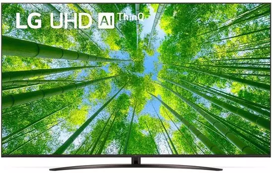 Телевизор 75" LG 75UQ81009LC, 3840x2160, DVB-T /T2 /C, HDMIx2, USBx1, WiFi, Smart TV, серый (75UQ81009LC)