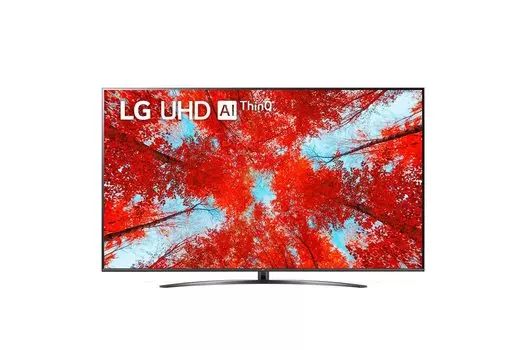 Телевизор 75" LG 75UQ91009LD, 4K, 3840x2160, DVB-T /T2 /C, HDMIx3, USBx1, WiFi, Smart TV, серый (75UQ91009LD)
