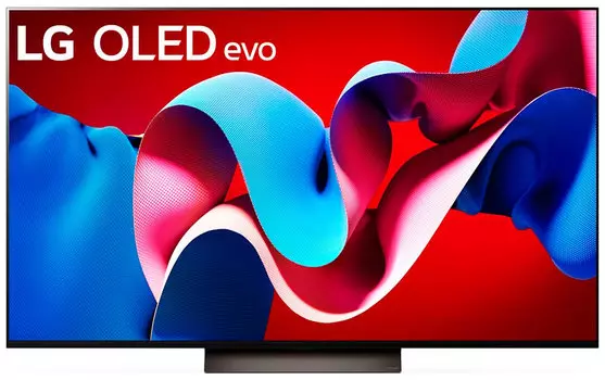 Телевизор 77" LG OLED77C4RLA, 3840x2160, DVB-T /T2 /C, HDMIx4, USBx3, WiFi, Smart TV, темно-серый (OLED77C4RLA.ARUG/ARUQLJD)
