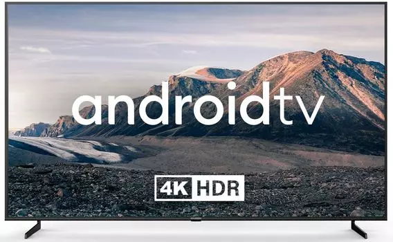 Телевизор 85" Hyundai H-LED85BU7007, 3840x2160, DVB-T /T2 /C, HDMIx4, USBx2, WiFi, Smart TV, черный (H-LED85BU7007)