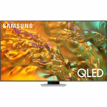 Телевизор 85" Samsung QE85Q80DAUXCE, 3840x2160, HDMIx4, USBx2, WiFi, Smart TV, титан (QE85Q80DAUXCE)