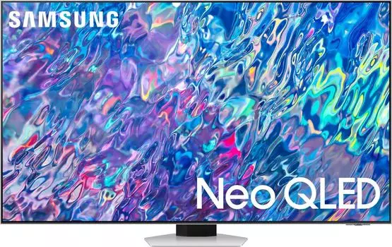 Телевизор 85" Samsung QE85QN85BAUXCE, 3840x2160, HDMIx4, USBx2, WiFi, Smart TV, черный/серебристый (QE85QN85BAUXCE)