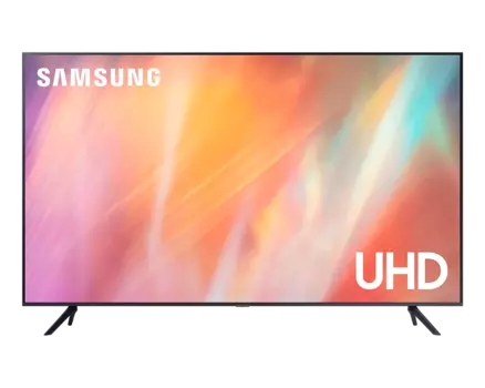 Телевизор 85" Samsung UE85AU7100UCCE, 3840x2160, DVB-T /T2 /C, HDMIx3, USBx1, WiFi, Smart TV, черный (UE85AU7100UCCE)