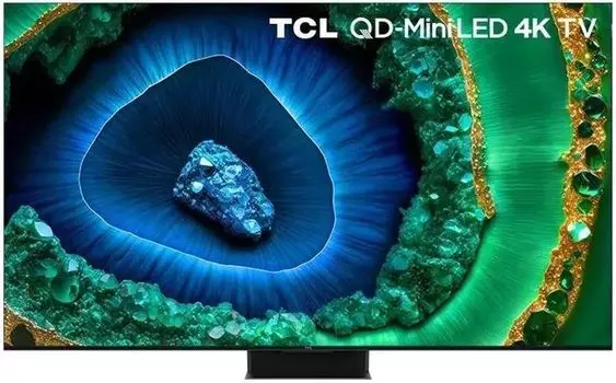 Телевизор 85" TCL 85C855, 3840x2160, DVB-T /T2 /C, HDMIx4, USBx3, WiFi, Smart TV, черный (85C855)