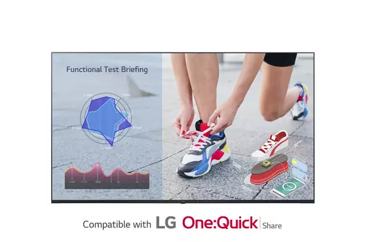 Телевизор коммерческий 65" LG 65UL3J-E, 4K, 3840x2160, 400кд/м2, 8 мс, Rj-45, HDMI, DisplayPort, USB, черный (65UL3J-E)