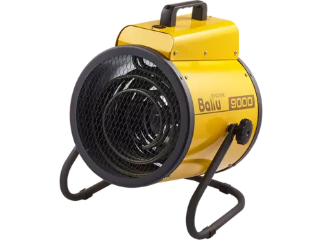 Тепловая пушка электрическая 100 м 9 кВт, 800 м/час, 380/400 В, IP20, Ballu Prorab 2 BHP-P2-9