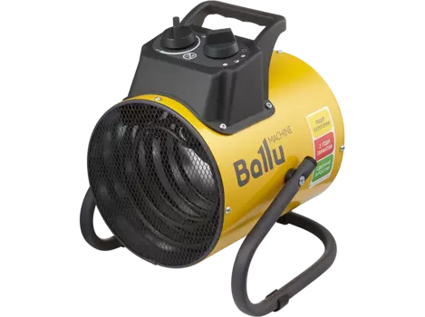 Тепловая пушка электрическая 20 м 2 кВт, 260 м/час, 220/230 В, IP20, Ballu BHP-PE2-2 (НС-1274964)