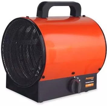 Тепловая пушка электрическая 20м 2кВт, 140 м/час, 220/230 В, IP20, PATRIOT PT-R 2 (633307255)