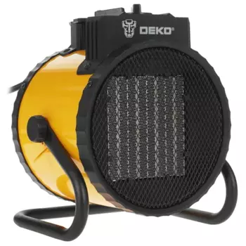 Тепловая пушка электрическая 22м² 2.2кВт, 190 м³/час, 220/230 В, IP21, DEKO DKIH2200W (082-1010)