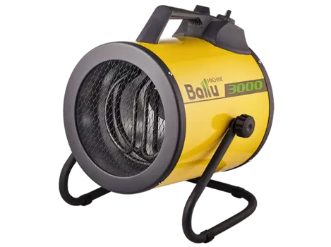Тепловая пушка электрическая 35 м 3 кВт, 300 м/час, 220/230 В, IP20, Ballu Prorab 2 BHP-P2-3