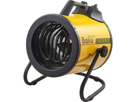 Тепловая пушка электрическая 45 м 4.5 кВт, 400 м/час, 220/230 В, IP20, Ballu Prorab 2 BHP-P2-5