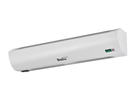 Тепловая завеса электрическая горизонтальная до 2.5м 5кВт, до 450 м/час, механическое управление, 220/230 В, белый, IP10, Ballu S2 Silence gate BHC-L08-S05