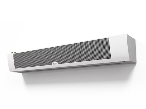 Тепловая завеса водяная горизонтальная/вертикальная до 4.5 м 350 Вт, до 5000 м/час, электронное управление, 220/230 В, Пульт ДУ, белый, IP21, Ballu High PS-HW BHC-H20W45-PS