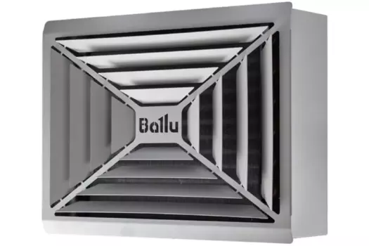 Тепловентилятор 26.2кВт 1600 м/час, 230В, настенно-потолочный, механическое управление, серый, Ballu BHP-W4-20-D