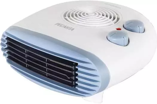 Тепловентилятор 2 кВт до 25 м, 220В, 40 дБА, напольный, механическое управление, термостат, белый, Ресанта ТВС-3 (67/2/12)