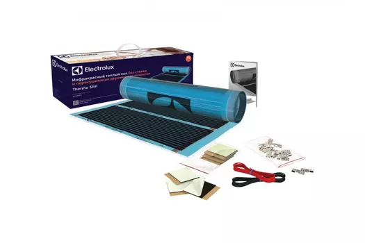 Теплый пол 8 м инфракрасная пленка 50 см x 16 м, 1.76 кВт / 220 Вт/м, без термостата, Electrolux ETS 220-8 (НС-1158443)