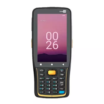 Терминал сбора данных (ТСД) CipherLab RK26 Image, 2D, 8x2 ГГц, 4Gb, 64Gb, Android, 4", 480x800, Cam, USB, Wi-Fi 802.11 a/b/g/n/ac/ax, BT, NFC, GSM, 3G/4G, GPS, 4 А·ч/8 ч (AK26ES4DNER41)