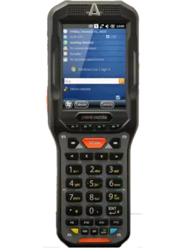 Терминал сбора данных (ТСД) Point Mobile PM450 Area Image, 2D, 1x1 ГГц, 512Mb, 1Gb, Android 4.2, 3.5", 640x480, USB, RS-232, Wi-Fi 802.11 a/b/g/n, BT, GSM, GPS, 5.2 А·ч (P450G9L2457E0T)