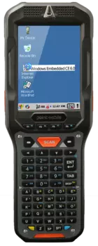 Терминал сбора данных (ТСД) Point Mobile PM450 лазер, 1D, 1x1000MHz, 512Mb, 1Gb, Android 4.2, 3.5", 640x480, USB, Wi-Fi 802.11 a/b/g/n, bluetooth, 3120mAh (P450GPH6357E0C)