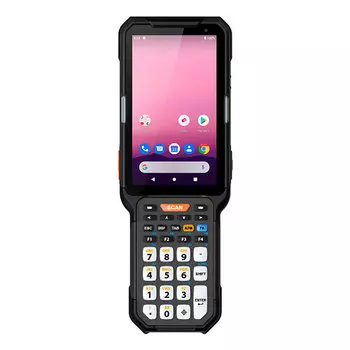 Терминал сбора данных (ТСД) Point Mobile PM451 Imager Standard Range, 2D, 8x2.2 МГц, 4Gb, 64Gb, Android 9, 4.3", 480x800, Cam, Wi-Fi, BT, NFC, 4 А·ч (P451G3YB4DFE0C)