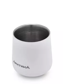 Термобокал АРКТИКА 809-220/WHI, 200мл, корпус сталь/колба сталь, белый (1449603)