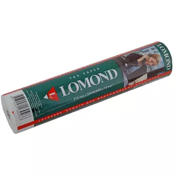 Термобумага Lomond 216x25x12, 48г/м2.(0104022/0104037)
