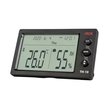 Термогигрометр RGK RGK TH-10, черный (776356)