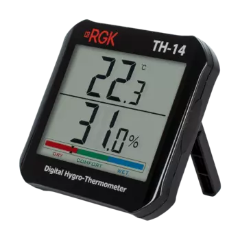 Термогигрометр RGK TH-14, черный (776202)