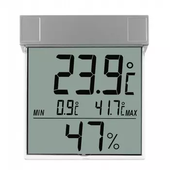 Термогигрометр TFA "Vision" 30.5020 цифровой, оконный {30.5020}