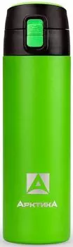 Термокружка АРКТИКА 705-500, 500мл, корпус сталь/колба сталь, зеленый (705-500/TGRN)