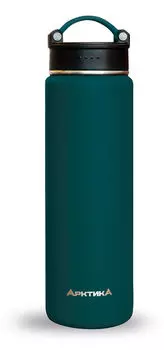 Термокружка АРКТИКА 708-700, 700мл, корпус сталь/колба сталь, темно-синий (708-700/AQU)