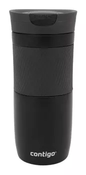 Термокружка Contigo Byron, 470мл, корпус сталь/колба сталь, черный (2095663)