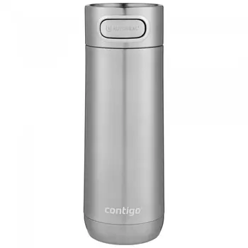 Термокружка Contigo Luxe, 470мл, корпус сталь/колба сталь, стальной (2115522)