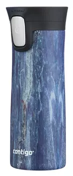 Термокружка Contigo Pinnacle, 300мл, корпус сталь/колба сталь, синий (2106511)