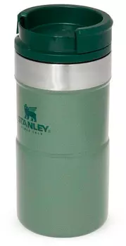 Термокружка Stanley Classic Neverleak, 250мл, корпус сталь/колба сталь, зеленый (10-09856-006)