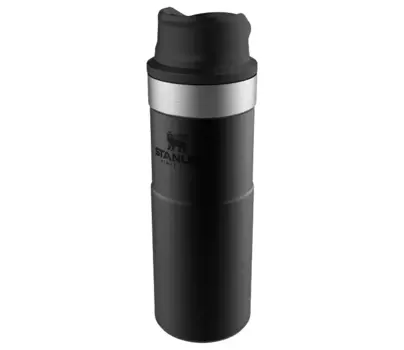 Термокружка Stanley Classic Trigger Action, 470мл, корпус сталь/колба сталь, черный (10-06439-031)