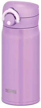 Термокружка THERMOS JNR-351, 350мл, корпус сталь/колба сталь, сиреневый (370273)