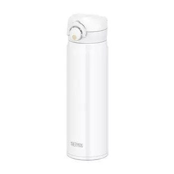 Термокружка THERMOS JNR-501, 500мл, корпус сталь/колба сталь, белый (371447)