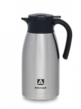 Термокувшин АРКТИКА 605-1900, 1.9л, корпус сталь/колба сталь, серебристый (605-1900/SIL)