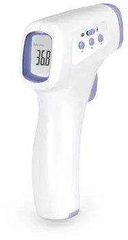 Термометр инфракрасный B.WELL WF-4000, элементы питания (2 батареи 1,5 В типа АА) в комплекте