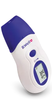 Термометр термометр B.WELL WF-1000, белый/синий (WF-1000)