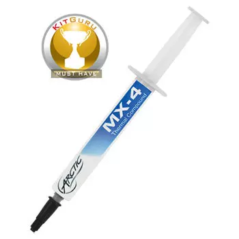 Термопаста Arctic Cooling MX-4, 8.5 Вт/м·К, шприц, шпатель в комлекте, 4 г, серый (ACTCP00031B)