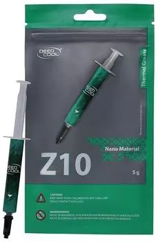 Термопаста Deepcool Z10, 6.5 Вт/м·К, шприц, 5 г