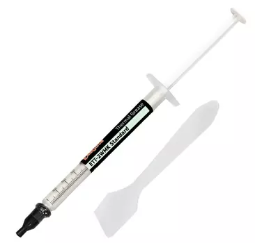 Термопаста ExeGate ETТ-2WMK Standard, 1.63 Вт/м·К, шприц, лопатка, 1.5 г (EX282350RUS)