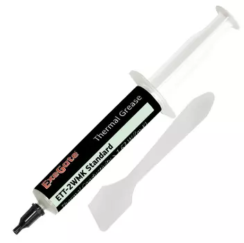 Термопаста ExeGate ETТ-2WMK Standard, 1.63 Вт/м·К, шприц, лопатка, 30 г (EX282353RUS)
