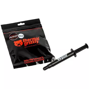 Термопаста THERMAL GRIZZLY Conductonaut, 73 Вт/м·К, шприц, 1 г, черный (TG-C-001-R-RU)