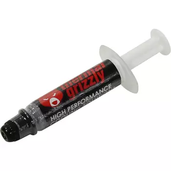 Термопаста THERMAL GRIZZLY Kryonaut, 12.5 Вт/м·К, шприц, термопаста, лопаточка, 1 г, белый (TG-K-001-RS-RU)