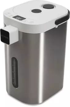 Термопот Hyundai HYTP-5235 5л. 700 Вт, нержавеющая сталь, белый/серебристый (HYTP-5235)