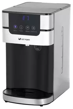 Термопот Kitfort KT-2501 4л. 2618Вт, закрытая спираль, сталь/пластик, черный (KT-2501)