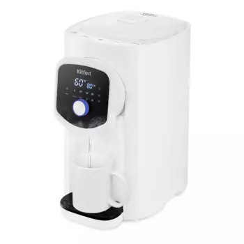 Термопот Kitfort КТ-2518 4.9л. 1.45 кВт, пластик, белый ( КТ-2518)